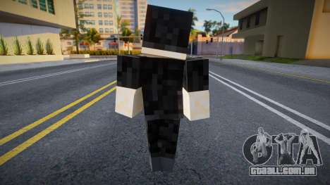 Minecraft Ped Lapd1 para GTA San Andreas