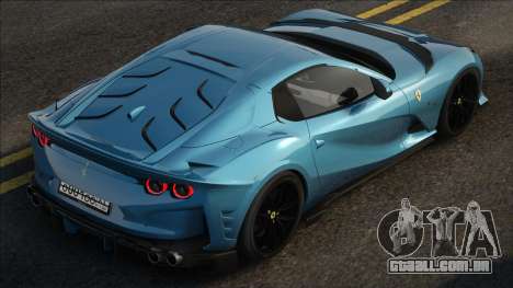 Ferarri 812 Blue para GTA San Andreas