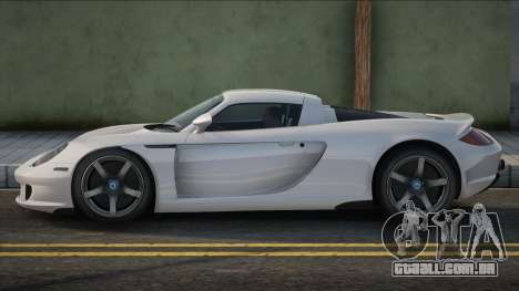 Porsche Carrera GT White para GTA San Andreas