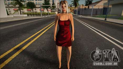 Julia em um vestido de noite para GTA San Andreas