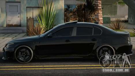 BMW M5 E60 Black ver para GTA San Andreas