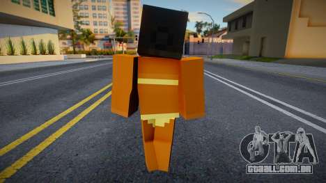 Minecraft Ped Bfybe para GTA San Andreas