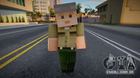 Minecraft Ped Dsher para GTA San Andreas