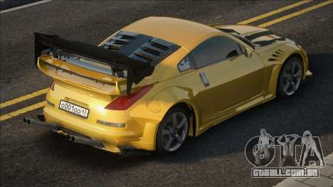 Nissan 350Z Yellow para GTA San Andreas