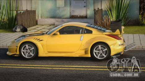 Nissan 350Z Yellow para GTA San Andreas