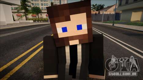 Minecraft Ped Wmybu para GTA San Andreas