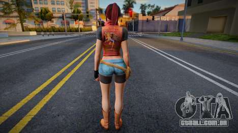 DOA Hitomi [Claire Redfield Cosplay] para GTA San Andreas