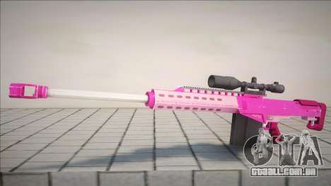 Sniper Rifle Pink para GTA San Andreas