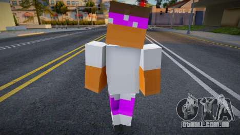 Minecraft Ped Ballas2 para GTA San Andreas