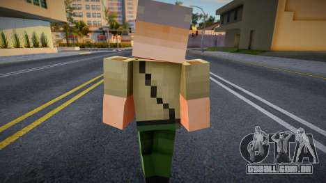 Minecraft Ped Dsher para GTA San Andreas