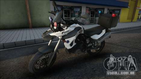 BMW-F800 Motorize Sahin Polisi para GTA San Andreas