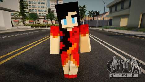 Minecraft Ped Vwfywa2 para GTA San Andreas