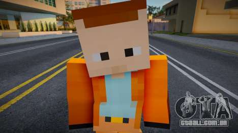 Minecraft Ped Vmaff4 para GTA San Andreas