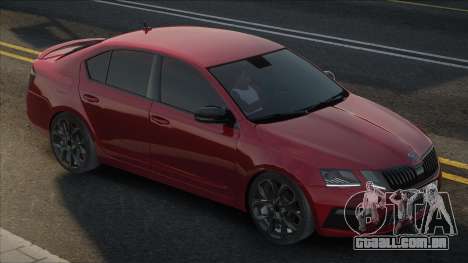 Skoda Octavia [Red] para GTA San Andreas