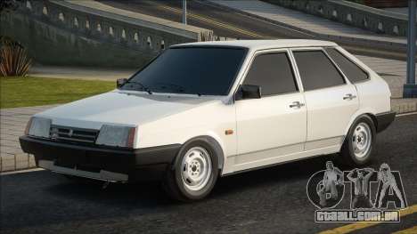 Vaz 2109 White ver1 para GTA San Andreas