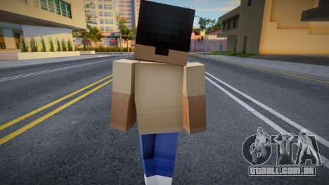 Minecraft Ped Big Bear v1 para GTA San Andreas