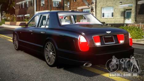 Bentley Arnage OB para GTA 4