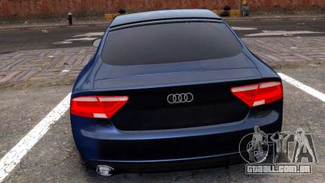 Audi A7 Blue para GTA 4