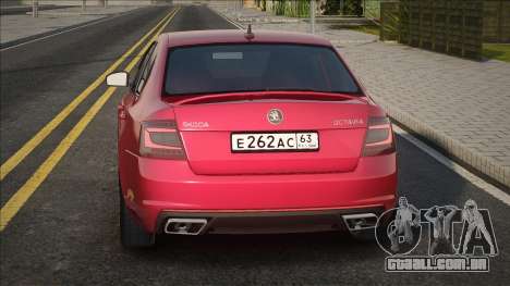 Skoda Octavia [Red] para GTA San Andreas