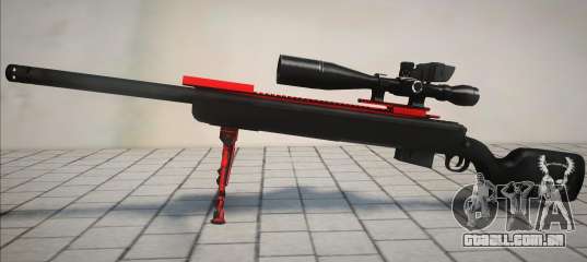 Red Gun Sniper Rifle Para Gta San Andreas