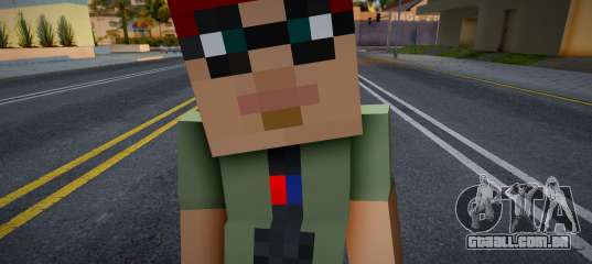 Minecraft Ped Zero Para Gta San Andreas