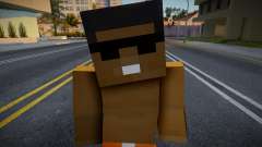 Minecraft Ped Bmybe para GTA San Andreas