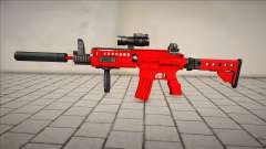 Red Gun Elite M4 para GTA San Andreas