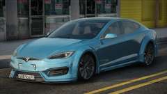 Tesla Model S P90D Blue
