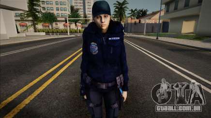 Jill Valentine [BSAA Special Agent] para GTA San Andreas