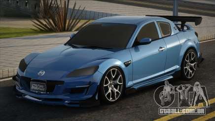 Mazda RX7 Blue para GTA San Andreas