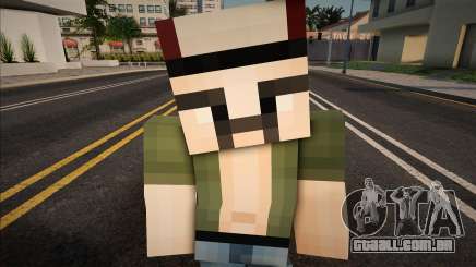 Minecraft Ped Swmotr para GTA San Andreas