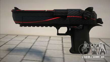 Red-Black Desert Eagle para GTA San Andreas