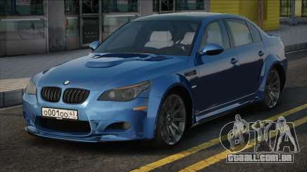 BMW M5 E60 [Blue] para GTA San Andreas