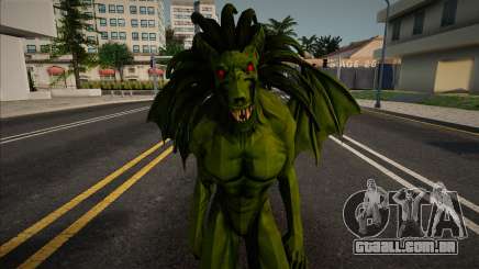 Demonio 2 Color Verde Porteada de GTA 5 para GTA San Andreas