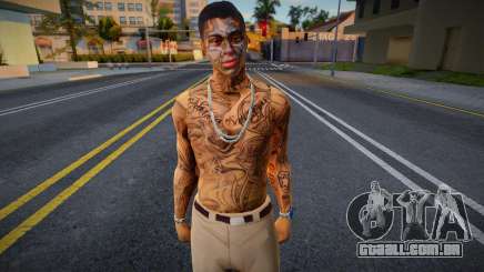 Tattoo man [Face and body] para GTA San Andreas