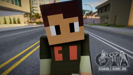 Minecraft Ped Denise para GTA San Andreas