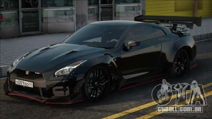 Nissan GTR 2017 Black para GTA San Andreas