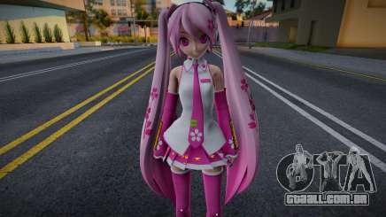 PDFT Hatsune Miku: Sakura Miku v2 para GTA San Andreas