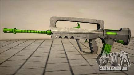 Green AK47 para GTA San Andreas