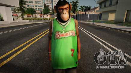 Grove Street Families - Monkey (FAM3) para GTA San Andreas