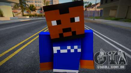 Minecraft Ped Madd Dogg para GTA San Andreas