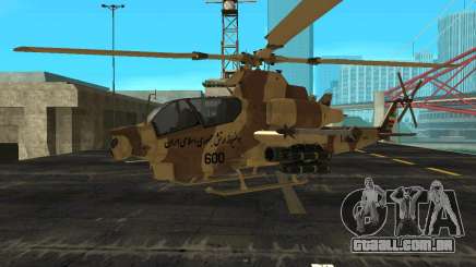 Sino iraniano AH-1 cobra deserto camuflado - IRIAA para GTA San Andreas