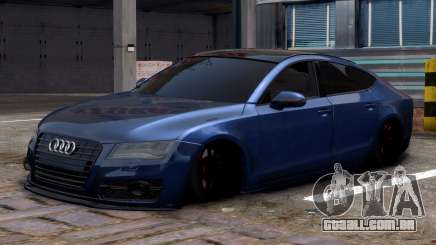 Audi A7 Blue para GTA 4