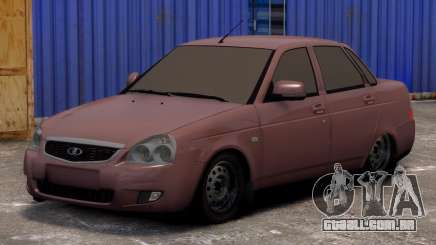 Lada Priora Stock [Red] para GTA 4