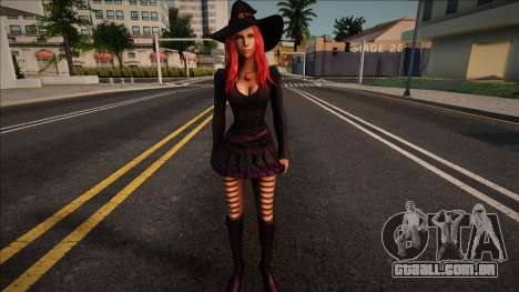 Menina bonito na roupa para GTA San Andreas