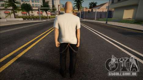 Homem elegante em uma camiseta para GTA San Andreas