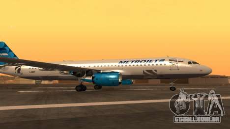 Airbus A321 Metrojet Kogalymavia para GTA San Andreas