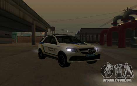 Mercedes-Benz GLE 63s NP Ucrânia para GTA San Andreas