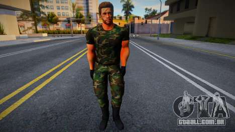 Commando 1985: Badass John para GTA San Andreas