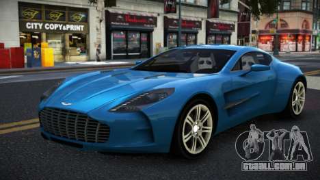 Aston Martin One-77 NJ para GTA 4